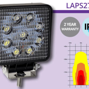 Alternative view of LAP S279 - ferkantaður ljóskastari - 1400 Lumen