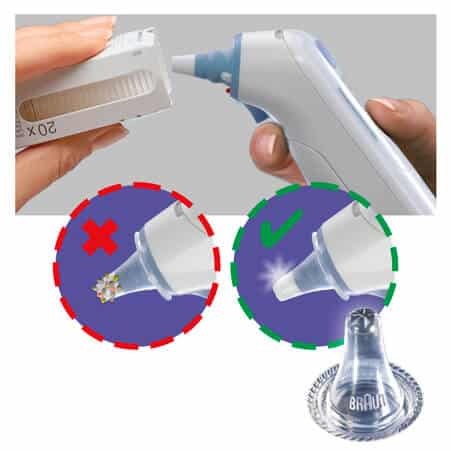 Eyrnaslíður fyrir Braun IRT Thermocan - Image 3