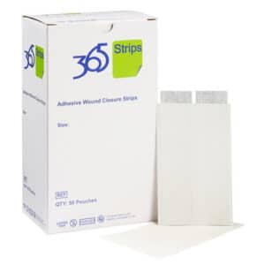 365 Strips límbandsspjöld fyrir sáralokanir, 50 pokkar