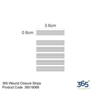 365 sáralokunarræmar, 3.6cm x 0.6cm, vörunúmer 36519066
