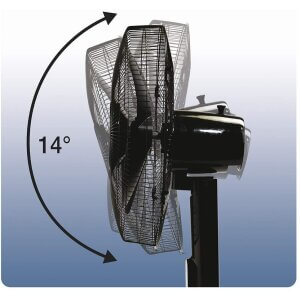 Honeywell QuietSet gólfvifta - svört - Image 6