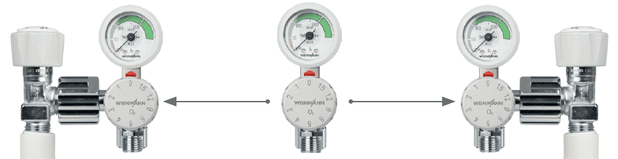 Þrýstiminnkari 0-15 ltr. - Oxyway Fast - Weinmann - Image 4