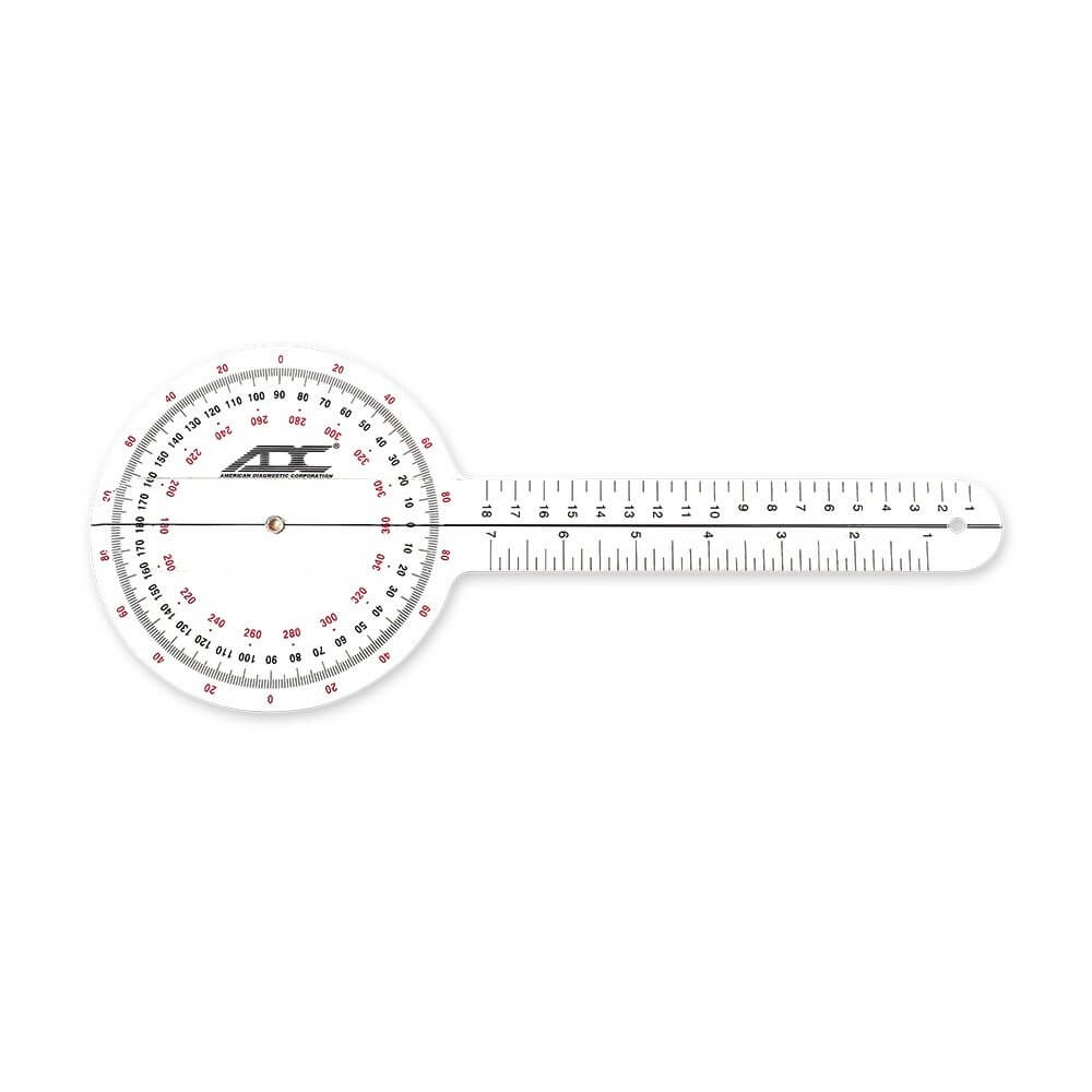 Goniometer (hornamælir) -12" 360° - Margnota - Image 2