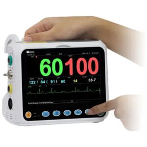 Lífsmarkamælir Creative Medical - Analogue SpO2, PR, Resp Rate, NIBP, ECG, Temp - Image 7