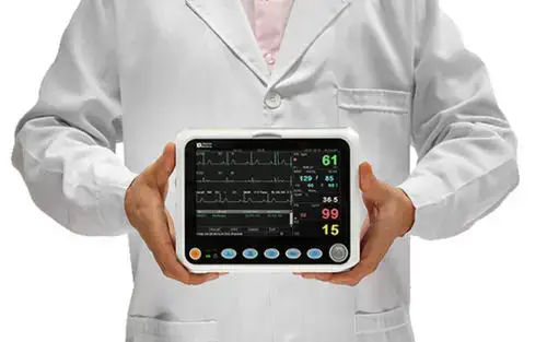 Lífsmarkamælir Creative Medical - Analogue SpO2, PR, Resp Rate, NIBP, ECG, Temp - Image 6