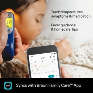 Braun ThermoScan 7+ Connect, eyrnahitamælir, samhæfður Family Care appinu - Image 9