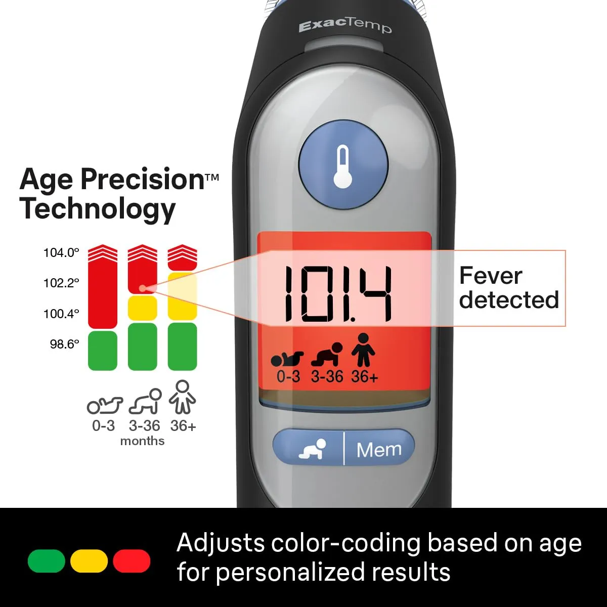 Braun ThermoScan 7+ Connect, eyrnahitamælir, samhæfður Family Care appinu - Image 6