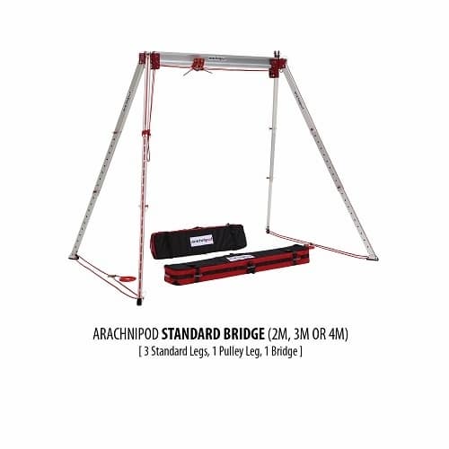 Arachnipod Standard Bridge ljósamiðstöð á hvítum bakgrunni