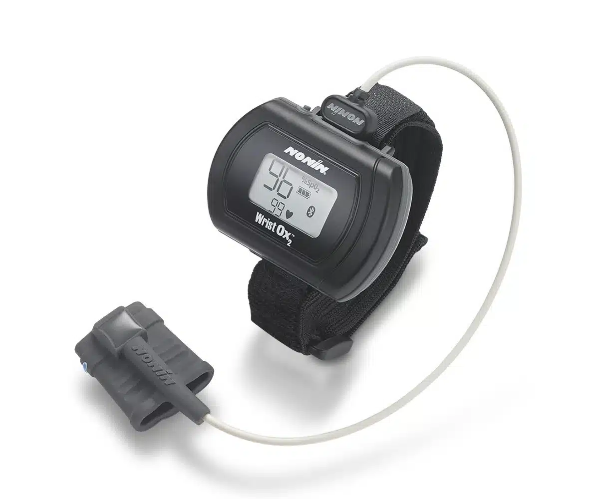 Nonin WristOx2 púlsoxímeter með fingurskynjara og ól
